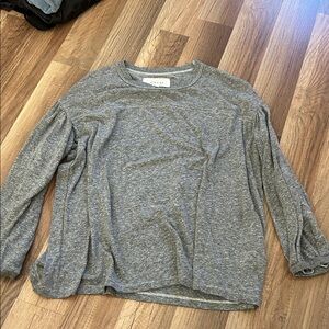 The Great Gray Long Sleeve Top